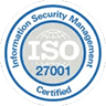 ISO 27001 badge